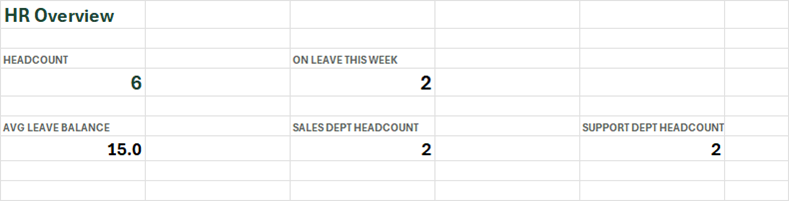 HR Leave & Attendance preview